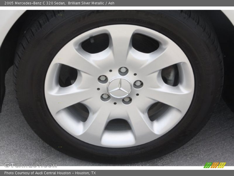 Brilliant Silver Metallic / Ash 2005 Mercedes-Benz C 320 Sedan
