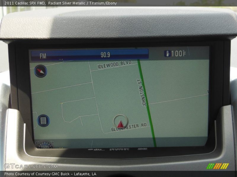 Radiant Silver Metallic / Titanium/Ebony 2011 Cadillac SRX FWD