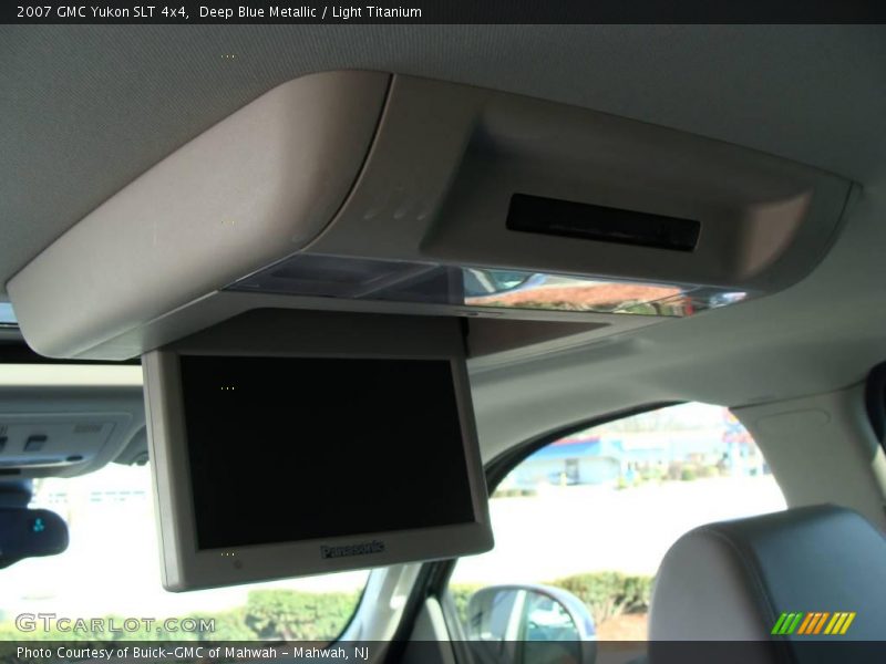 Deep Blue Metallic / Light Titanium 2007 GMC Yukon SLT 4x4