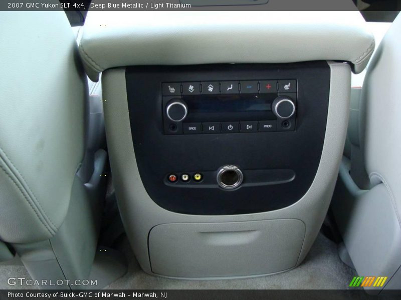 Deep Blue Metallic / Light Titanium 2007 GMC Yukon SLT 4x4