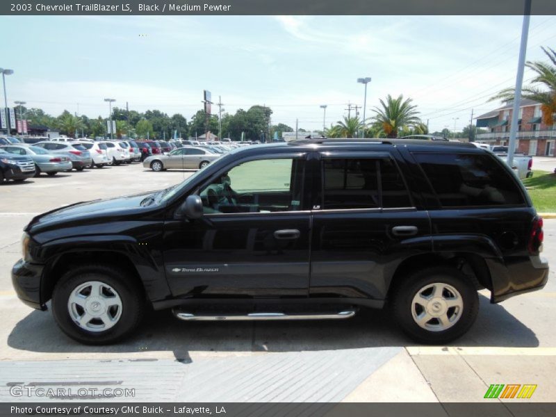 Black / Medium Pewter 2003 Chevrolet TrailBlazer LS