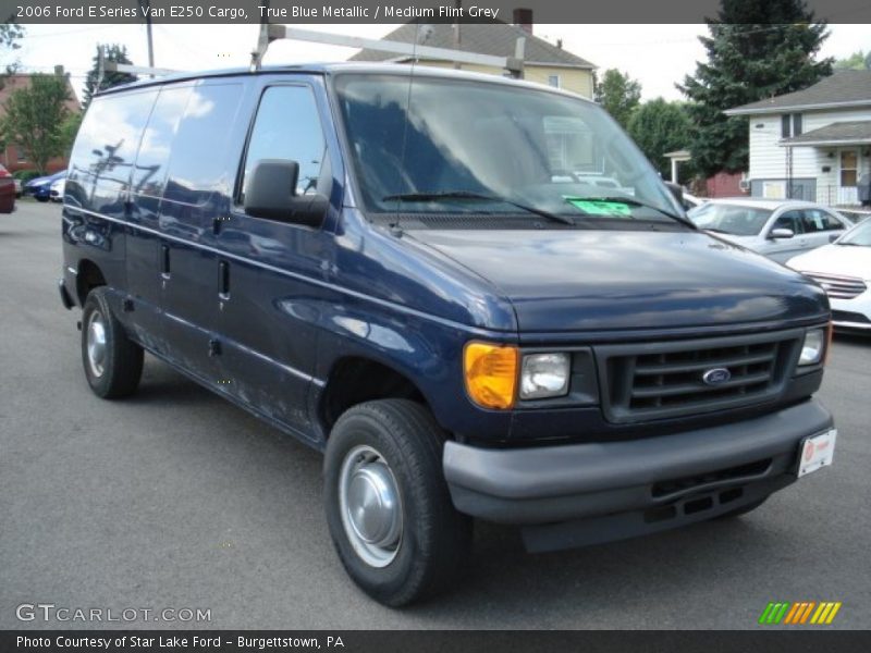 True Blue Metallic / Medium Flint Grey 2006 Ford E Series Van E250 Cargo