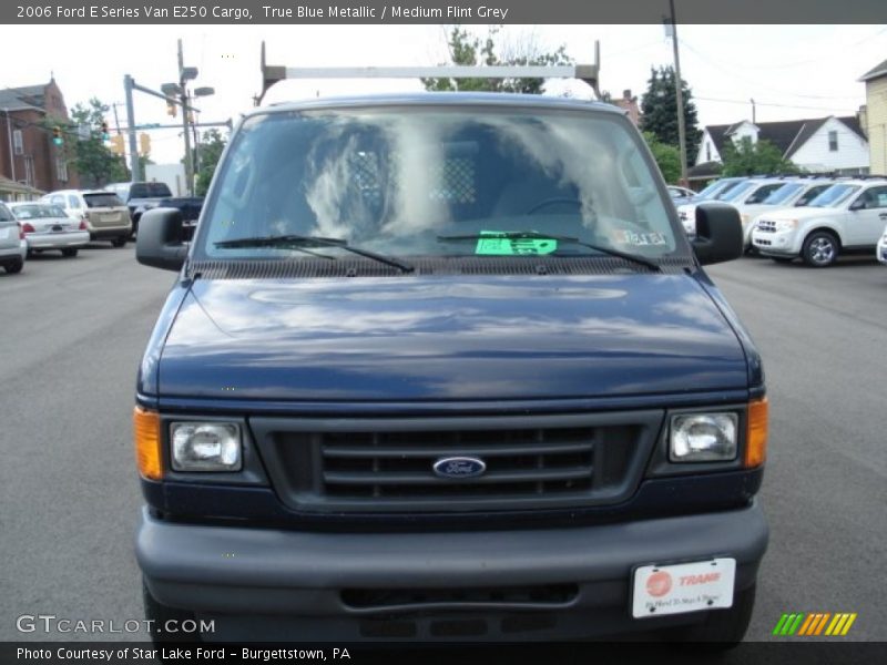 True Blue Metallic / Medium Flint Grey 2006 Ford E Series Van E250 Cargo