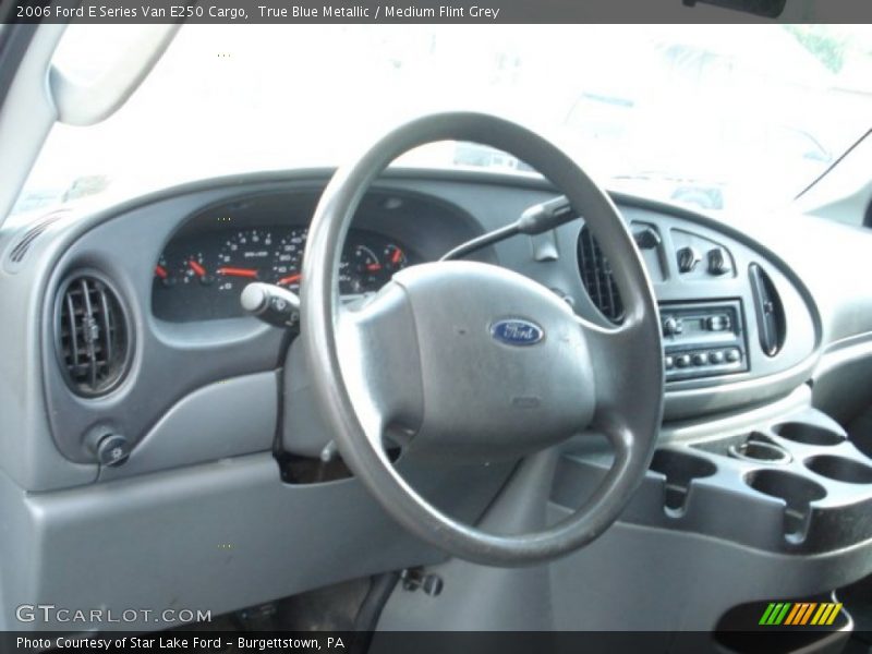 True Blue Metallic / Medium Flint Grey 2006 Ford E Series Van E250 Cargo