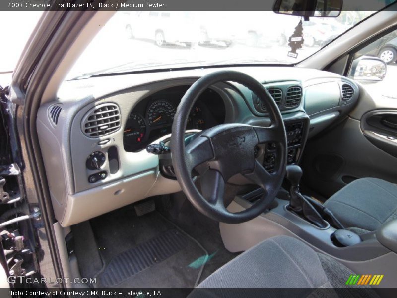 Black / Medium Pewter 2003 Chevrolet TrailBlazer LS