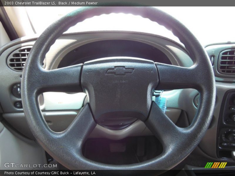 Black / Medium Pewter 2003 Chevrolet TrailBlazer LS