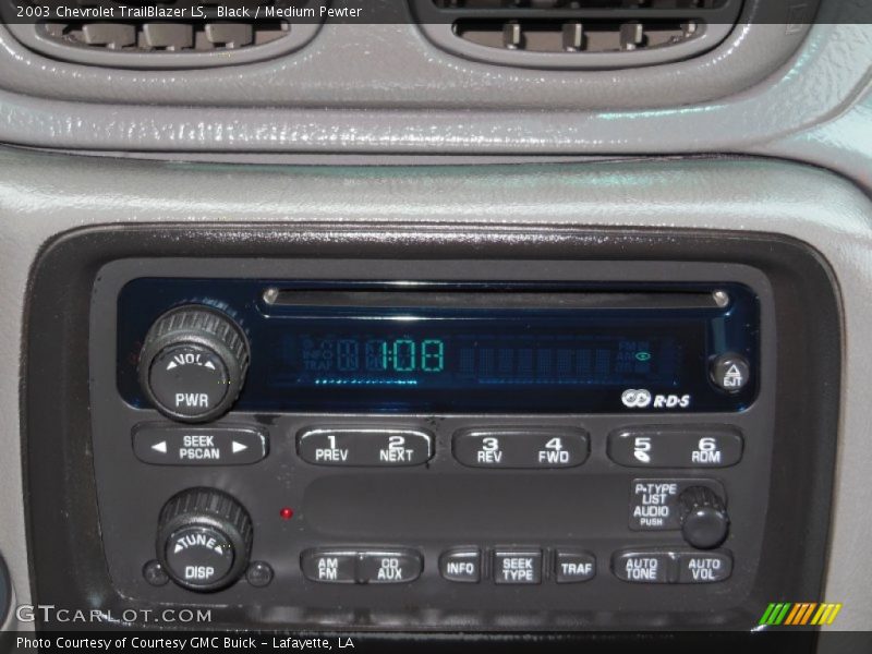 Black / Medium Pewter 2003 Chevrolet TrailBlazer LS