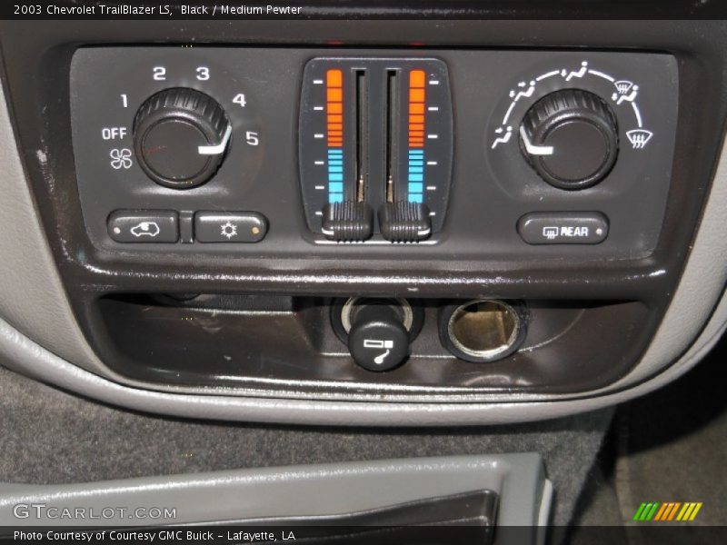 Black / Medium Pewter 2003 Chevrolet TrailBlazer LS