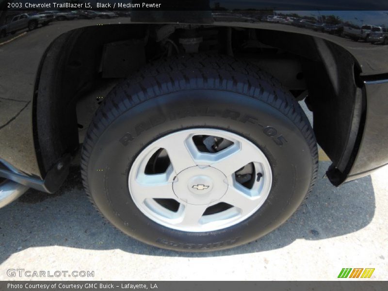 Black / Medium Pewter 2003 Chevrolet TrailBlazer LS
