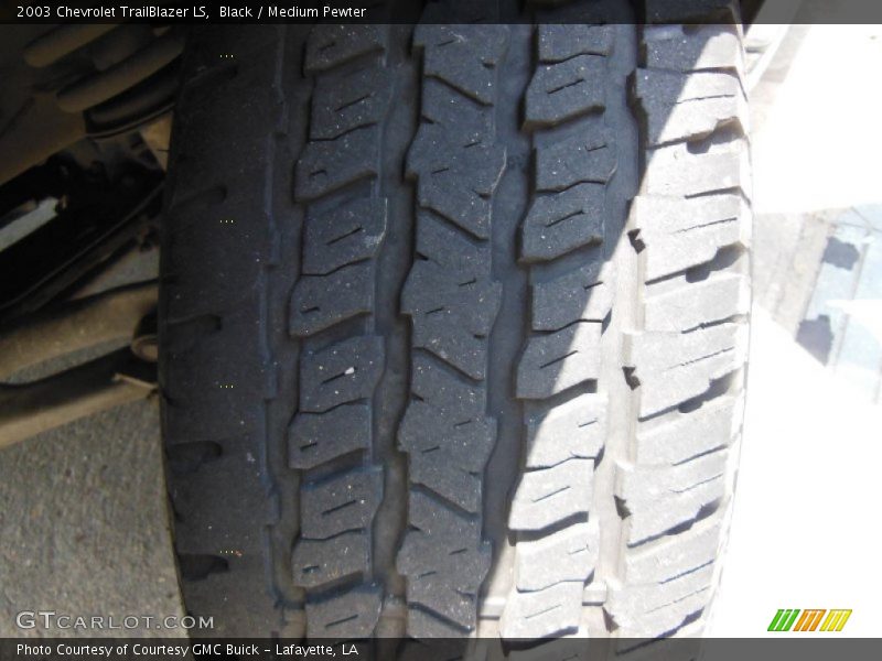 Black / Medium Pewter 2003 Chevrolet TrailBlazer LS