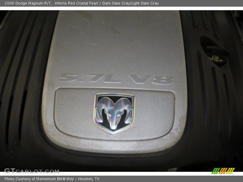 Inferno Red Crystal Pearl / Dark Slate Gray/Light Slate Gray 2006 Dodge Magnum R/T