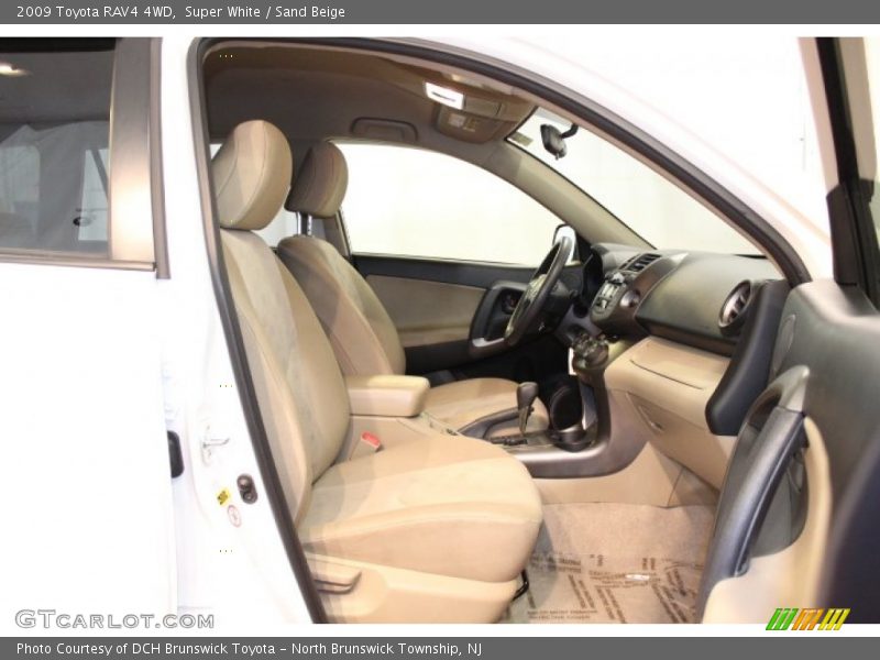 Super White / Sand Beige 2009 Toyota RAV4 4WD