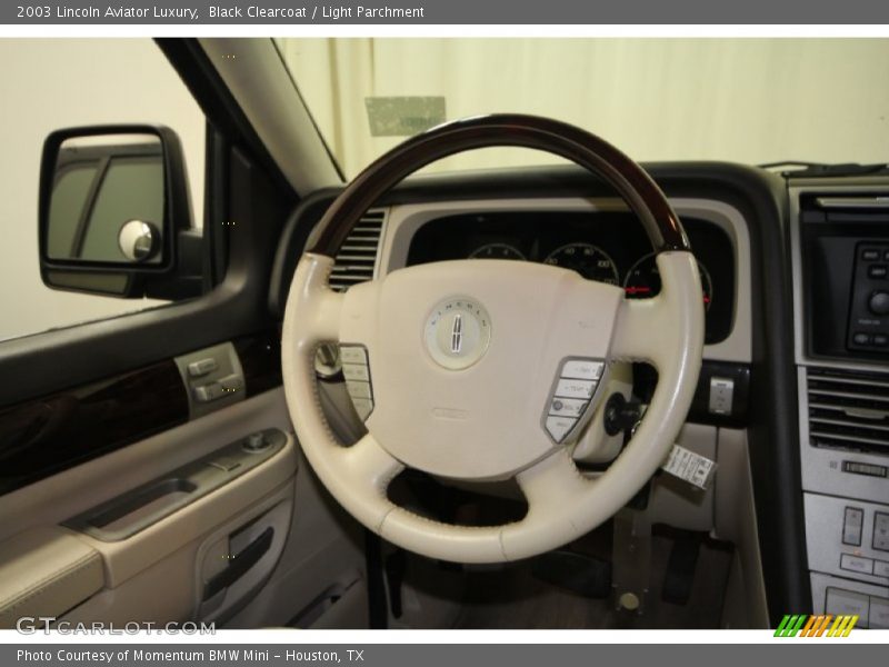 Black Clearcoat / Light Parchment 2003 Lincoln Aviator Luxury