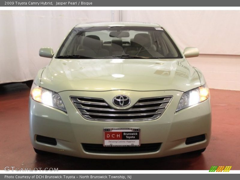 Jasper Pearl / Bisque 2009 Toyota Camry Hybrid