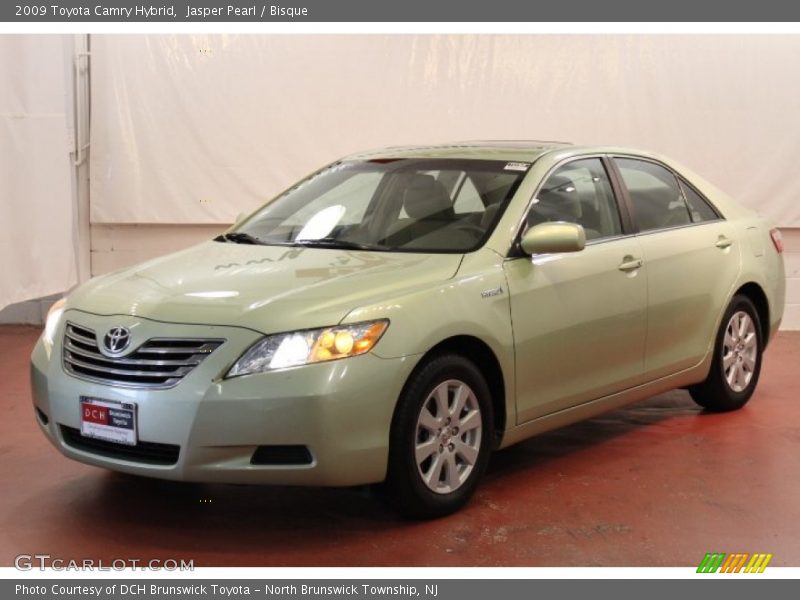 Jasper Pearl / Bisque 2009 Toyota Camry Hybrid