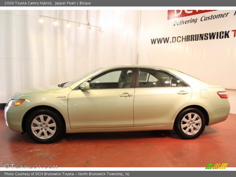 Jasper Pearl / Bisque 2009 Toyota Camry Hybrid