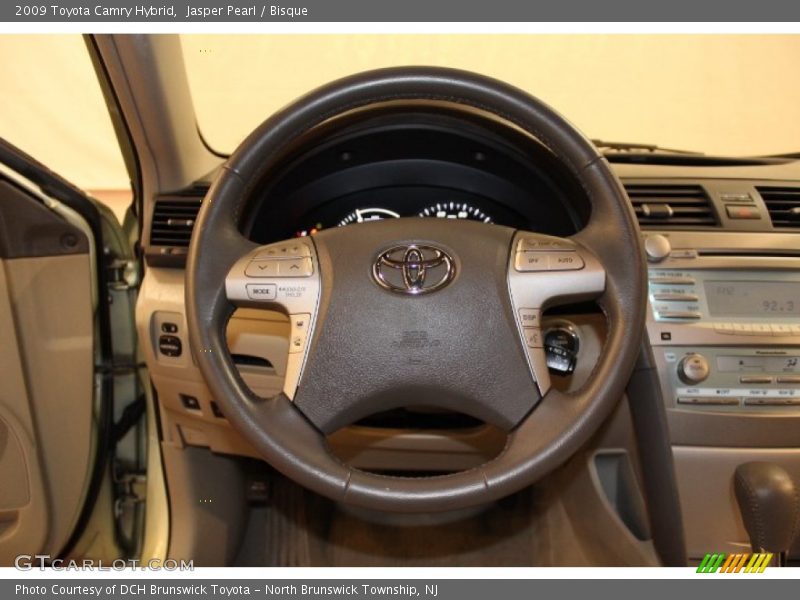 Jasper Pearl / Bisque 2009 Toyota Camry Hybrid