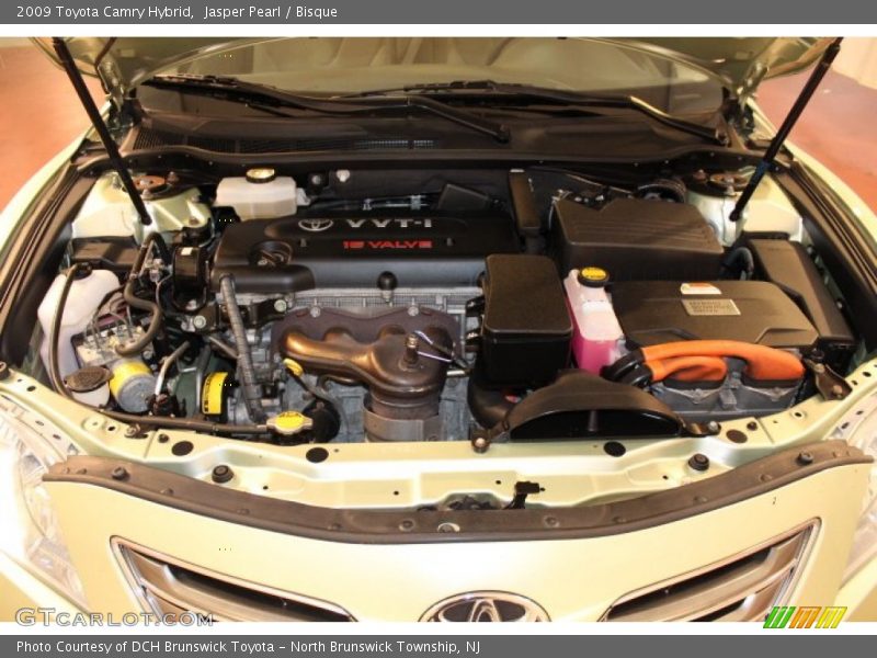 Jasper Pearl / Bisque 2009 Toyota Camry Hybrid