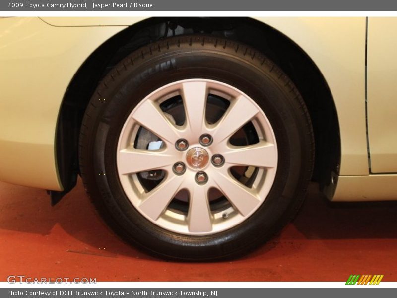 Jasper Pearl / Bisque 2009 Toyota Camry Hybrid