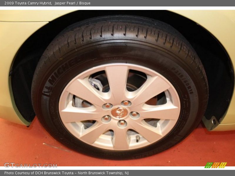 Jasper Pearl / Bisque 2009 Toyota Camry Hybrid