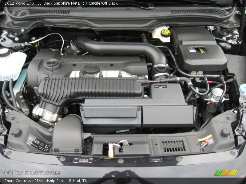  2012 C70 T5 Engine - 2.5 Liter Turbocharged DOHC 20-Valve VVT 5 Cylinder