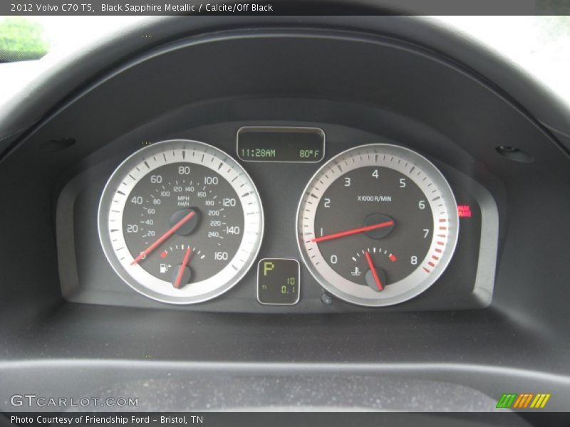  2012 C70 T5 T5 Gauges