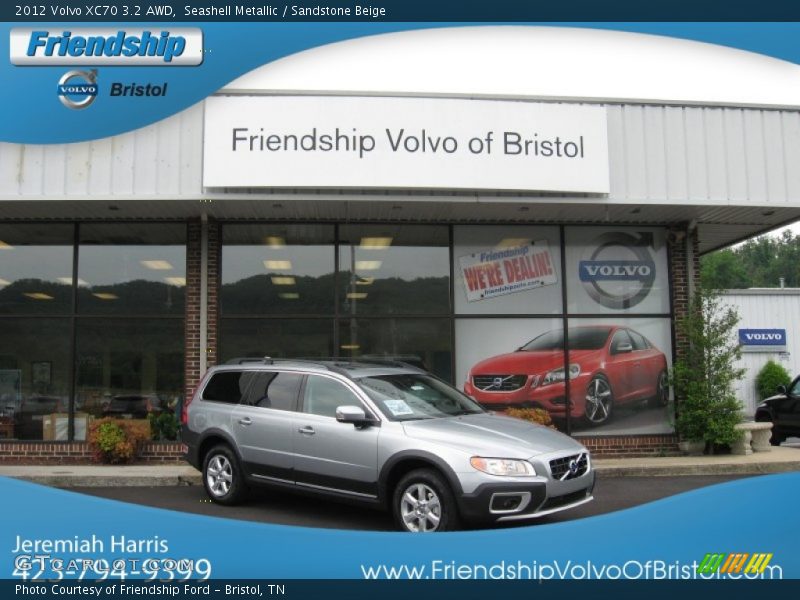 Seashell Metallic / Sandstone Beige 2012 Volvo XC70 3.2 AWD