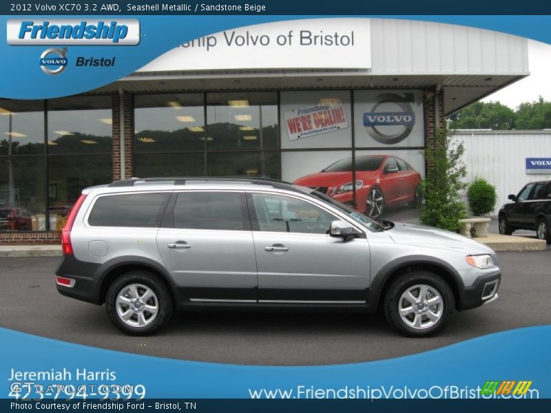 Seashell Metallic / Sandstone Beige 2012 Volvo XC70 3.2 AWD