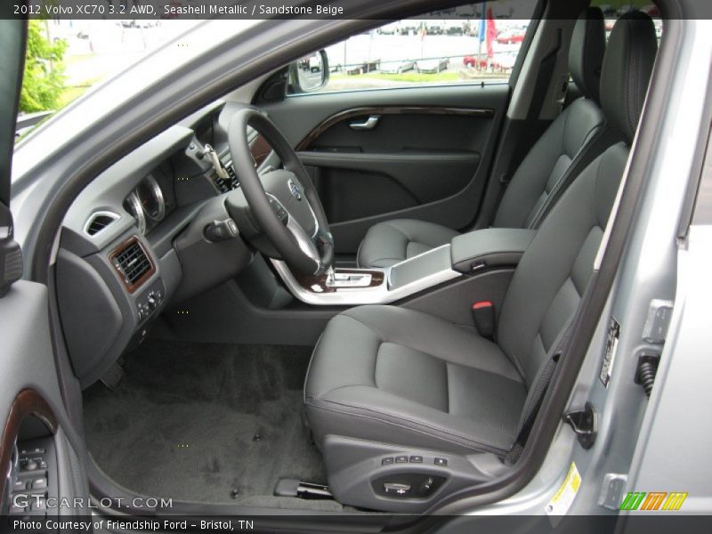 Seashell Metallic / Sandstone Beige 2012 Volvo XC70 3.2 AWD