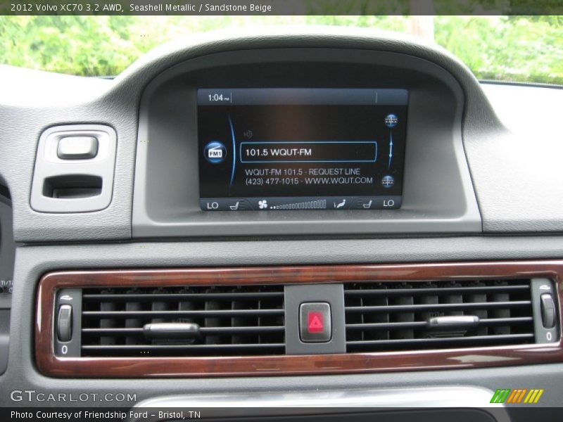 Seashell Metallic / Sandstone Beige 2012 Volvo XC70 3.2 AWD