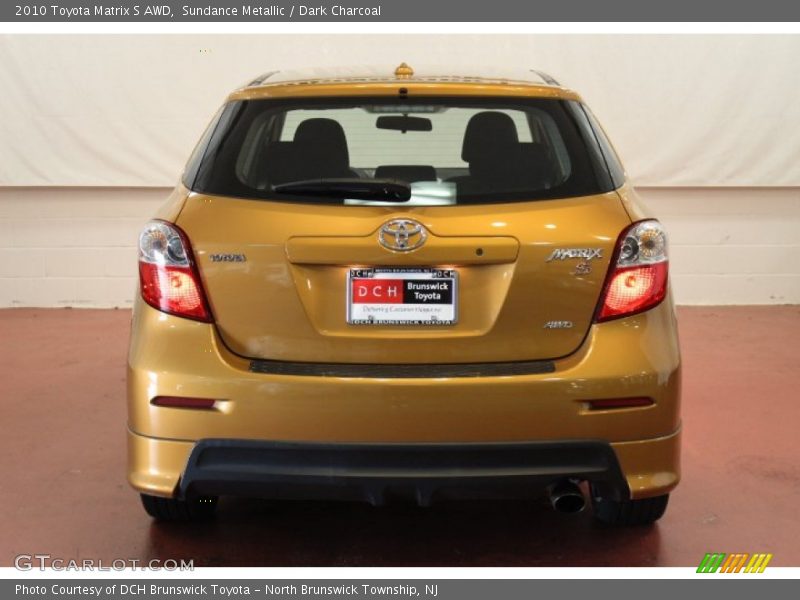 Sundance Metallic / Dark Charcoal 2010 Toyota Matrix S AWD