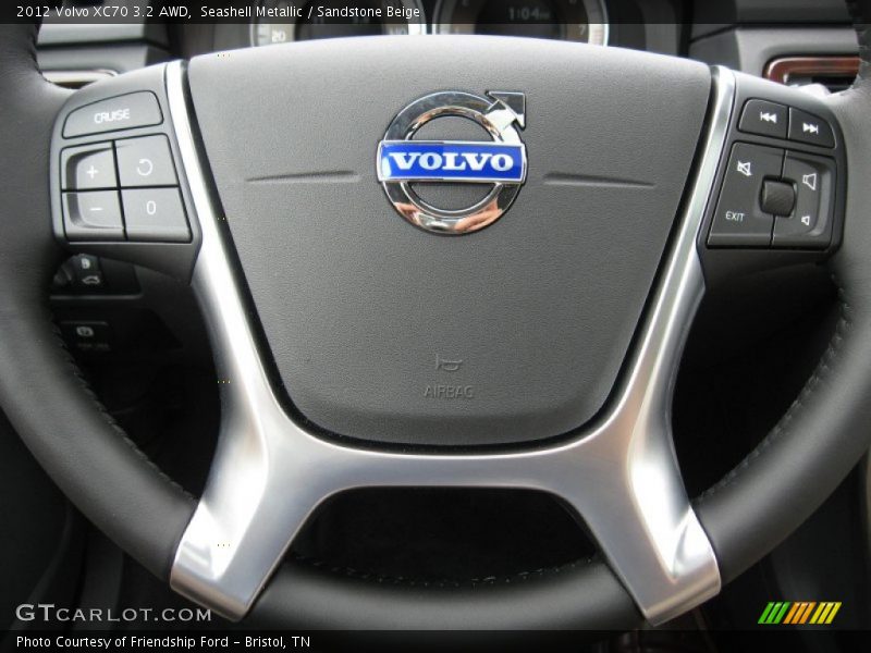 Seashell Metallic / Sandstone Beige 2012 Volvo XC70 3.2 AWD