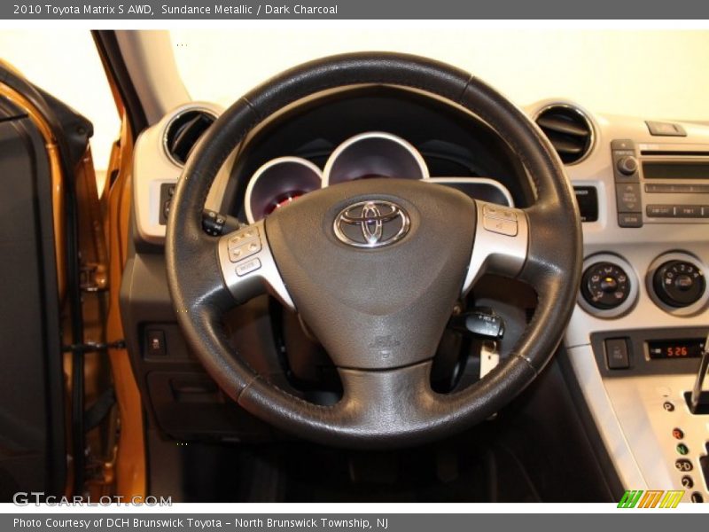 Sundance Metallic / Dark Charcoal 2010 Toyota Matrix S AWD