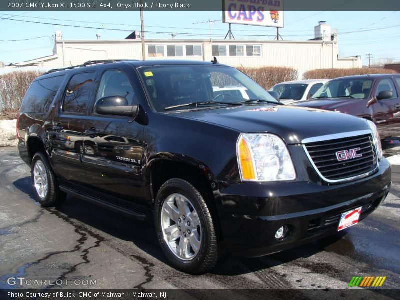 Onyx Black / Ebony Black 2007 GMC Yukon XL 1500 SLT 4x4