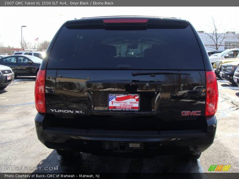 Onyx Black / Ebony Black 2007 GMC Yukon XL 1500 SLT 4x4