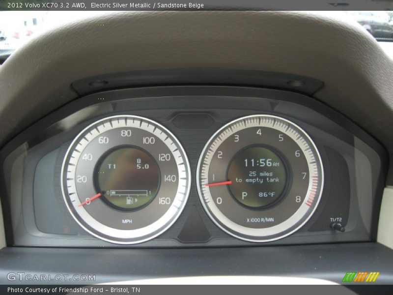  2012 XC70 3.2 AWD 3.2 AWD Gauges