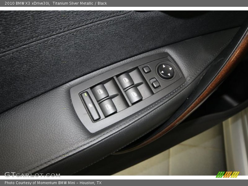 Titanium Silver Metallic / Black 2010 BMW X3 xDrive30i