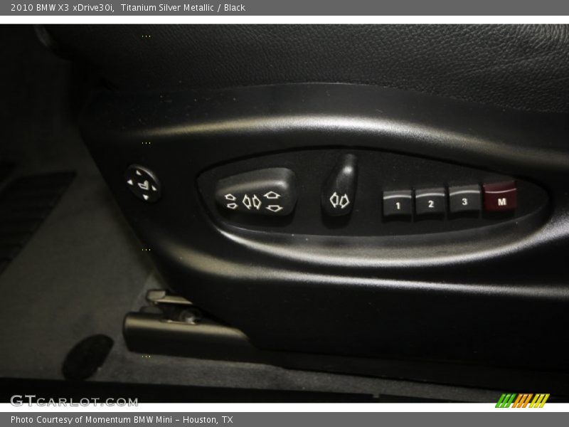 Titanium Silver Metallic / Black 2010 BMW X3 xDrive30i