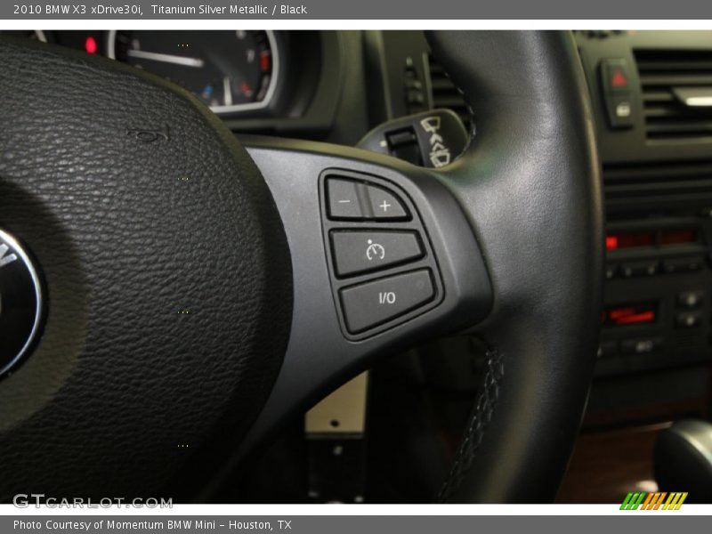Titanium Silver Metallic / Black 2010 BMW X3 xDrive30i
