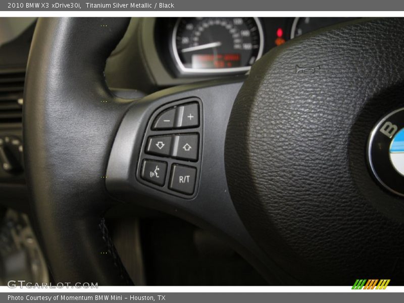 Titanium Silver Metallic / Black 2010 BMW X3 xDrive30i