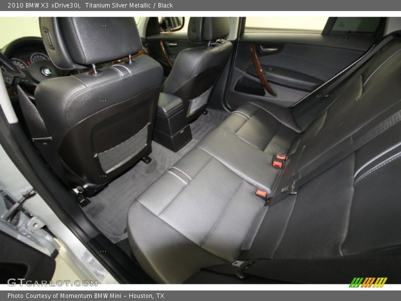 Titanium Silver Metallic / Black 2010 BMW X3 xDrive30i