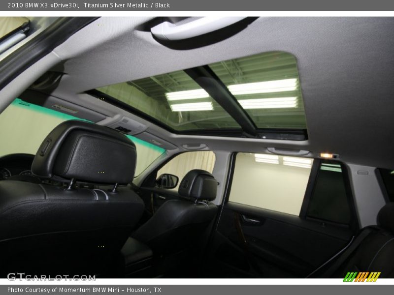 Titanium Silver Metallic / Black 2010 BMW X3 xDrive30i