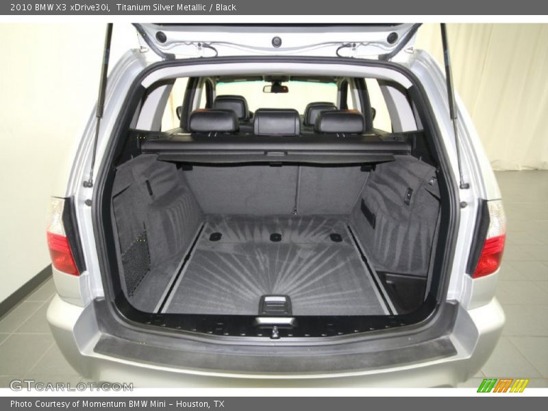 Titanium Silver Metallic / Black 2010 BMW X3 xDrive30i