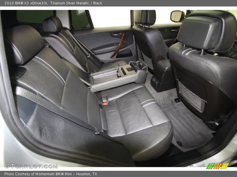 Titanium Silver Metallic / Black 2010 BMW X3 xDrive30i