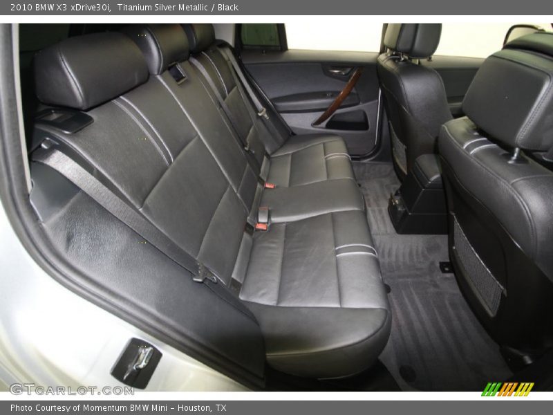 Titanium Silver Metallic / Black 2010 BMW X3 xDrive30i
