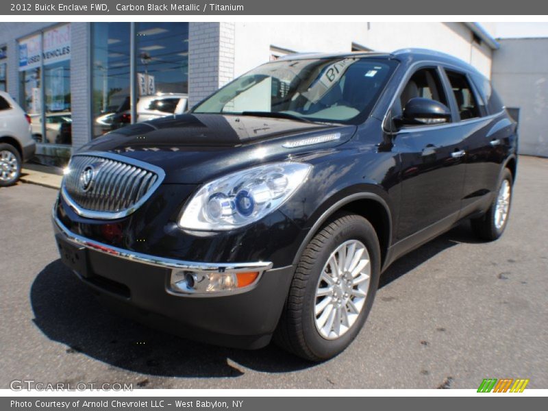 Carbon Black Metallic / Titanium 2012 Buick Enclave FWD