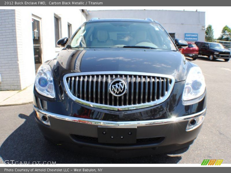 Carbon Black Metallic / Titanium 2012 Buick Enclave FWD