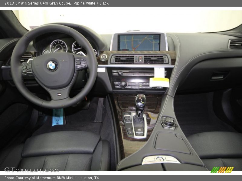 Dashboard of 2013 6 Series 640i Gran Coupe