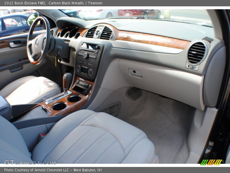 Carbon Black Metallic / Titanium 2012 Buick Enclave FWD