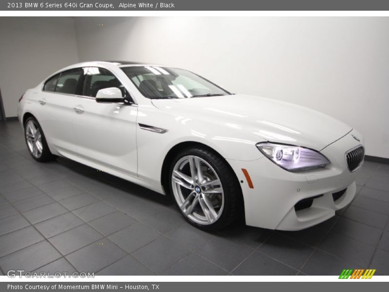  2013 6 Series 640i Gran Coupe Alpine White